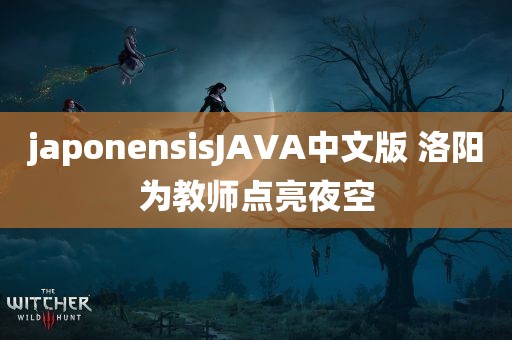 japonensisJAVA中文版 洛阳为教师点亮夜空