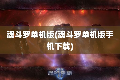 魂斗罗单机版(魂斗罗单机版手机下载)