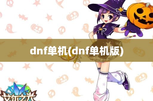 dnf单机(dnf单机版)