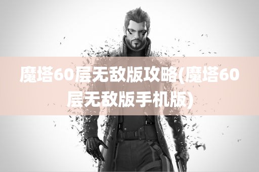 魔塔60层无敌版攻略(魔塔60层无敌版手机版)