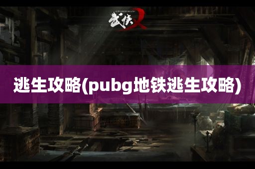 逃生攻略(pubg地铁逃生攻略)