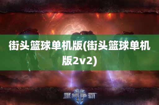 街头篮球单机版(街头篮球单机版2v2)