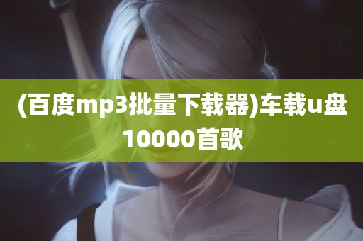 (百度mp3批量下载器)车载u盘10000首歌