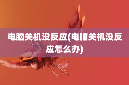 电脑关机没反应(电脑关机没反应怎么办)