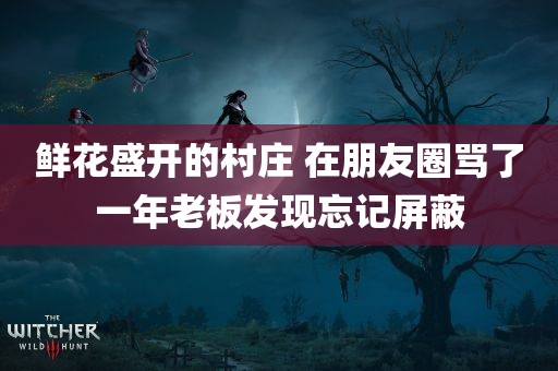 鲜花盛开的村庄 在朋友圈骂了一年老板发现忘记屏蔽