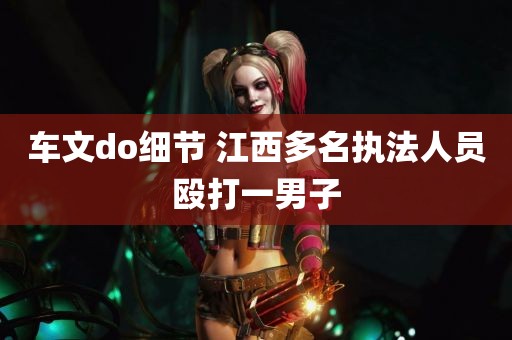 车文do细节 江西多名执法人员殴打一男子