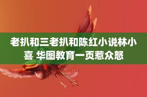 老扒和三老扒和陈红小说林小喜 华图教育一页惹众怒