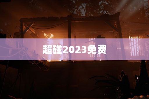 超碰2023免费