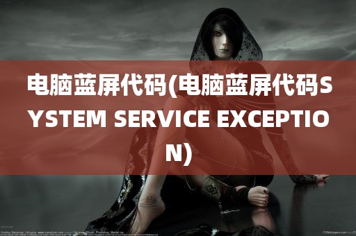 电脑蓝屏代码(电脑蓝屏代码SYSTEM SERVICE EXCEPTION)