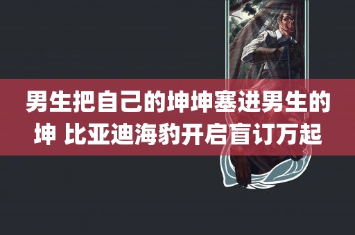 男生把自己的坤坤塞进男生的坤 比亚迪海豹开启盲订万起