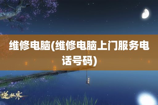 维修电脑(维修电脑上门服务电话号码)