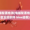 电脑配置检测(电脑配置检测6款主流软件 bios造假)