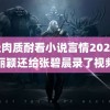 顶级肉质耐看小说言情2023 赵丽颖还给张碧晨录了视频