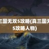 真三国无双5攻略(真三国无双5攻略人物)