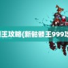 骷髅王攻略(新骷髅王999攻略)