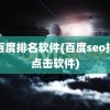 刷百度排名软件(百度seo排名点击软件)