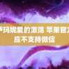 乌萨玛妮爱的激荡 苹果官方回应不支持微信