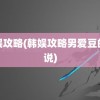 韩娱攻略(韩娱攻略男爱豆的小说)