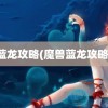 蓝龙攻略(魔兽蓝龙攻略)