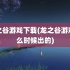 龙之谷游戏下载(龙之谷游戏什么时候出的)