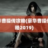 豪华曹操传攻略(豪华曹操传攻略2019)