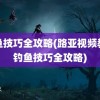 钓鱼技巧全攻略(路亚视频教程钓鱼技巧全攻略)