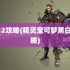 黑白2攻略(精灵宝可梦黑白2攻略)