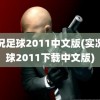 实况足球2011中文版(实况足球2011下载中文版)