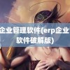 erp企业管理软件(erp企业管理软件破解版)