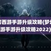 梦幻西游手游升级攻略(梦幻西游手游升级攻略2022)