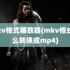 mkv格式播放器(mkv格式怎么转换成mp4)