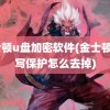 金士顿u盘加密软件(金士顿u盘写保护怎么去掉)