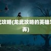 龙武攻略(龙武攻略的英雄怎么弄)